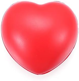 Eğlenceli Pu sünger basınç yayın oyuncak şeftali kalp basınç topu dekompresyon topu kalp şeklinde