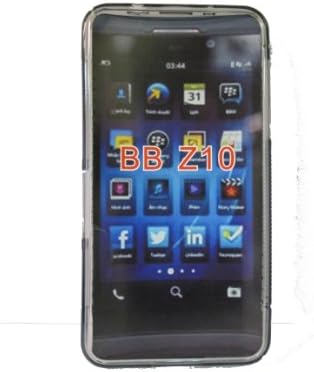Soma Kılıflarından Blackberry Z10 TPU Cep Telefonu Kılıfı (Siyah)