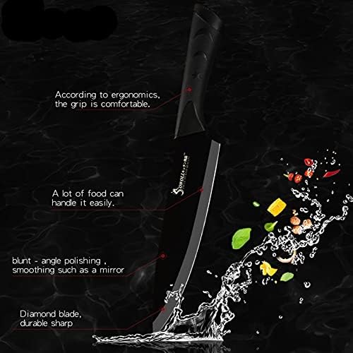 Mutfak Bıçak Seti Paslanmaz Çelik Bıçak Kalemtıraş Aracı Doğrama Tahtası Ekmek Dilimleme Bıçağı (Renk: Ben 3 adet set)