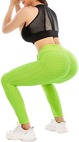 LAPA kadın Yüksek Bel Popo Kaldırma Spor Tayt Anti Selülit Karın Kontrol Yoga Pantolon Egzersiz