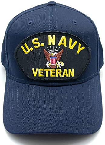 Sonsuz Şapkalar ABD Donanması Veteran Yama Ayarlanabilir Beyzbol Şapkası
