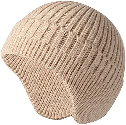 HGBOO Örgü Bere Erkekler Kadınlar Çocuklar için, Kafatası Kap Kış Şapka Kulak Kapakları Şapkalar