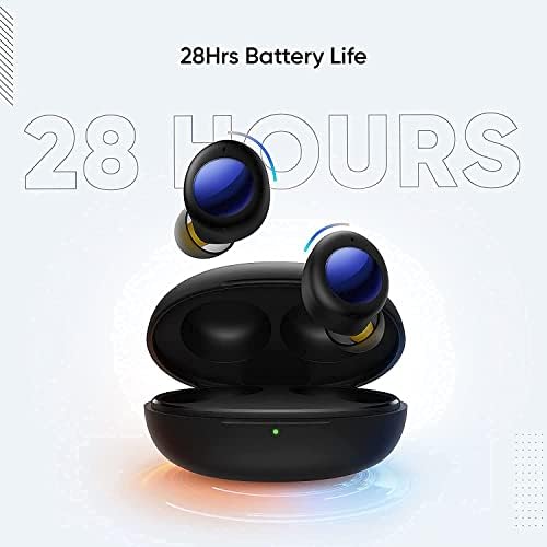 realme Tomurcukları Hava 2 Neo Aktif Gürültü Iptal kablosuz Kulaklık, oyun kulaklıkları Bluetooth 5.2 ile Mikrofon, Su Geçirmez