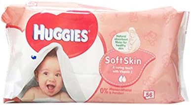 Huggies Bebek Mendilleri Yumuşak Cilt (1 Pakette 56 Mendil)