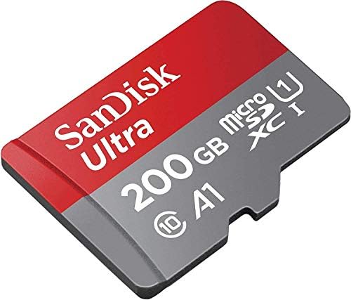 Ultra 200 GB microSDXC Çalışır için Zen Cep 303 Elite 2 Artı tarafından Doğrulanmış SanFlash ve SanDisk (A1/C10/U1/8 k / 120MBs)