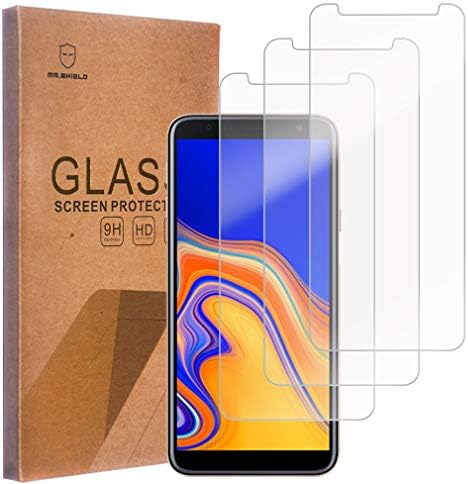 [3-PACK] - Mr. Kalkan İçin Tasarlanmış Samsung Galaxy J4 Artı/Galaxy J4+ [Temperli Cam] Ekran Koruyucu [Japonya Cam İle 9 H