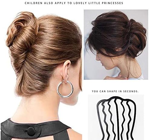 LİNHU Kızlar Alaşım Saç Aksesuarları Braider Büküm Styling Klip Bun Maker DIY Saç Örgü Araçları Firkete (1)
