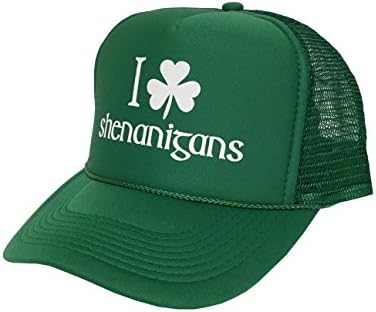 P & B I Shamrock Shenanigans, Aziz Patrick Günü Kampanyası Ayarlanabilir Unisex Şapka Kapağı