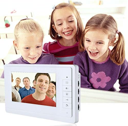 HBFFL 7 inç 3 Daire / Aile Görüntülü Kapı Telefonu İnterkom Sistemi RFID IR-Cut HD 1000TVL Kamera Kapı Zili Kamera ile 3 Düğme