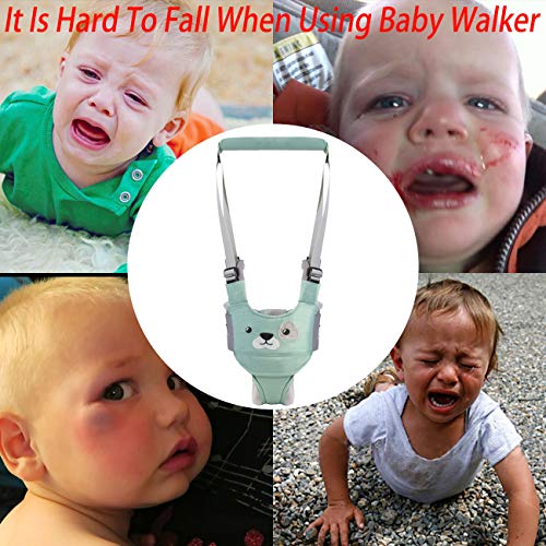 Bebek yürüteci, Ayarlanabilir Bebek Yürüyüş Koşum Emniyet Kemerleri, Çekme ve Kaldırma Çift Kullanımlı 7-24 Ay Nefes Stand