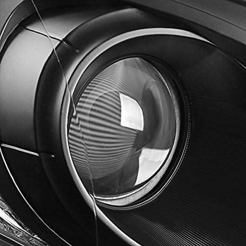 Projektör Far Takımı, Hyundai Sonata 2011-2014 ile Uyumlu (Hibrit Hariç), Sürücü ve Yolcu Tarafı, Siyah Gövde Kehribar Köşe