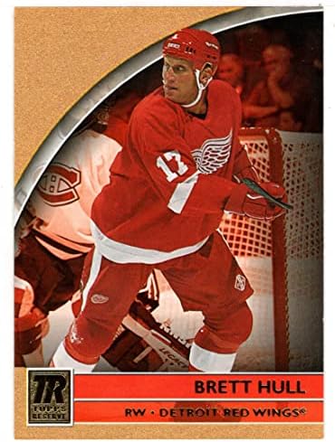 Brett Hull-Detroit Kırmızı Kanatlar (Hokey Kartı) 2001-02 Topps Rezerv 99 Nane