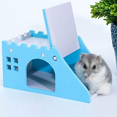 Soapow Hamster Evi Küçük Hayvanlar Hideout Hamster Oyun Evi Uyku Evi için Kapalı Açık