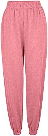 Kadınlar için Changeshopping Pantolon, Sonbahar Aktif Elastik Bel Baggy Kravat-Boya Sweatpants Joggers Salonu Pantolon