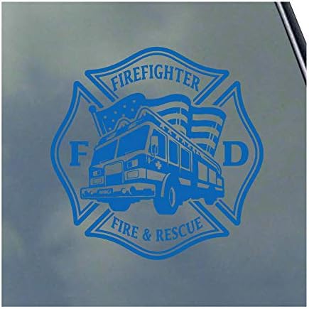 Yangın ve Kurtarma Itfaiyeci Vinil Sticker Çıkartma Kamu Hizmeti Aile Wildfire Smokejumper