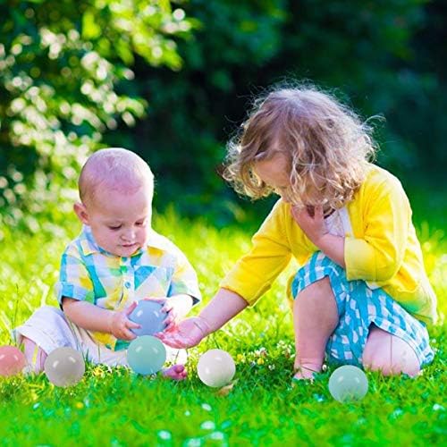 LANGXUN Top Çukur Topları Çocuklar için-Plastik Oyuncak Topları Çocuklar için-Ideal Bebek veya Yürümeye Başlayan Top Çukur,