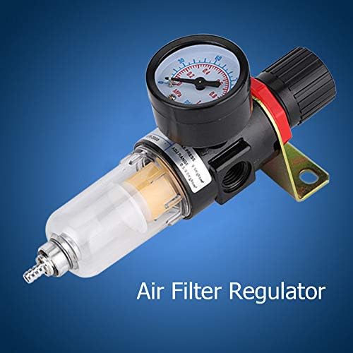 SALUTUY Hava Filtresi Regülatörü, etkili 1 / 4in Ortak Boru Çap Su Basıncı Nem Tuzak Ayırıcı Yağ-Su Ayırıcı için hava kompresörleri