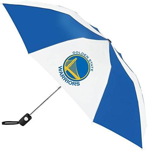 NBA Golden State Warriors Otomatik Katlanır Şemsiye, Çok Renkli