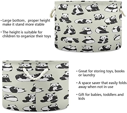 xigua Oynak Pandalar Oyuncak Sepeti depolama kutusu Katlanabilir Çamaşır Sepeti Dolap Kumaş Sepetleri Ev Ofis Odası Organizatör