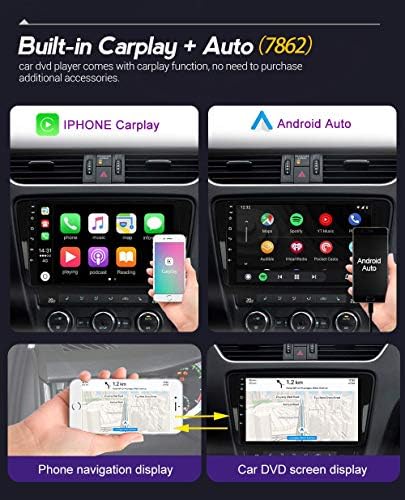 Android 10.0 GPS Araç Stereo, Radyo Ford S-Max 2006-2015 için Navigasyon Kafa Ünitesi MP5 Multimedya Oynatıcı Video Alıcısı