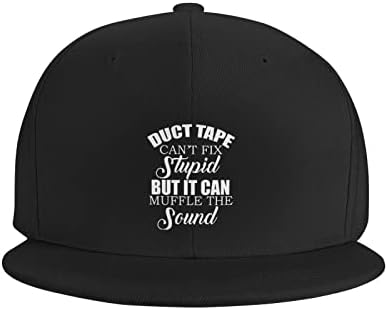 Sesi Boğabilir 1 Unisex Ayarlanabilir kamyon şoförü şapkası Vintage beyzbol şapkası Açık Düz Fatura Şapka Siyah