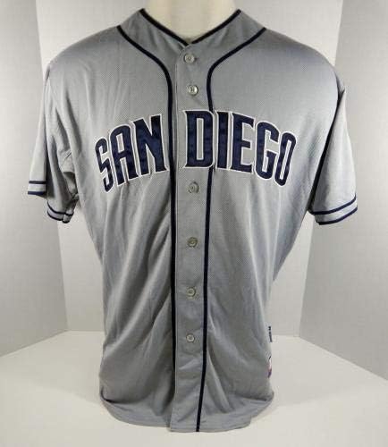 San Diego Padres Nick Hundley 4 Oyunu Gri Forma Çıkardı - Oyun MLB Formalarını Kullandı