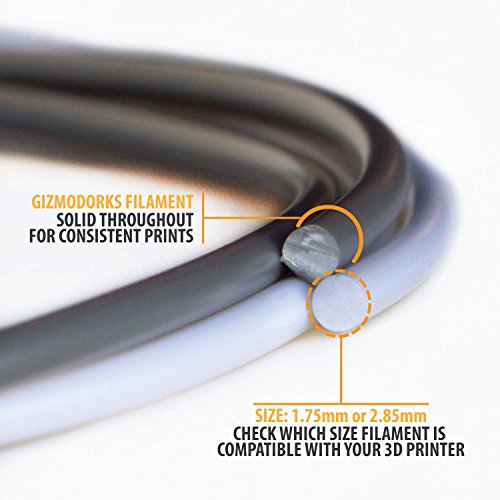 Gizmo Dorks 3mm (2.85 mm) ABS Filamenti 1kg / 2.2 lb 3D Yazıcılar için, Floresan Sıcak Pembe