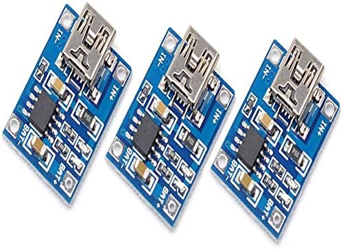 AOICRIE Pil Şarj Kurulu TP4056 Mini USB Lityum pil şarj Modülü 5 V 1A 4.5 V-5.5 V Koruma ile