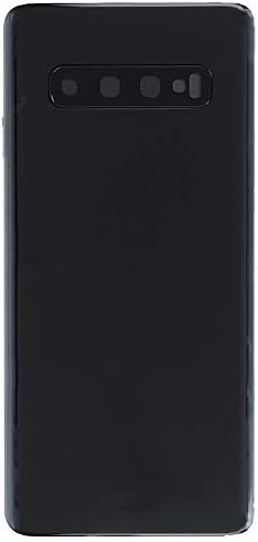 MMOBIEL arka kapak pil kapı ile Uyumlu Samsung Galaxy S10 G73F 2019 6.1 İnç (Prizma Siyah)