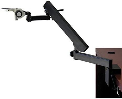 Stereo Mikroskoplar için Kelepçe ile AmScope ASC Eklemli Standı