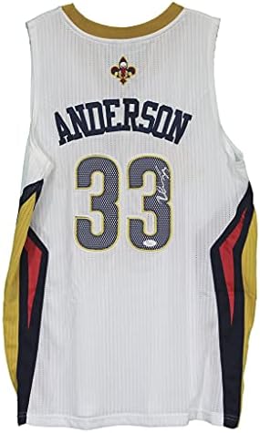 Ryan Anderson New Orleans Pelikanları İmzalı İmzalı Beyaz 33 Jersey JSA COA