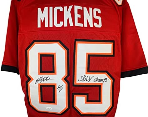 Jaydon Mickens imzalı imzalı jersey NFL Tampa Bay Buccaneers JSA