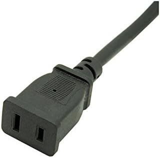 ABD Outlet Saver Güç Uzatma Kablosu Kablosu 2-prong 2 Çıkışları için nema 5-15 P için nama 5-15R 50 cm