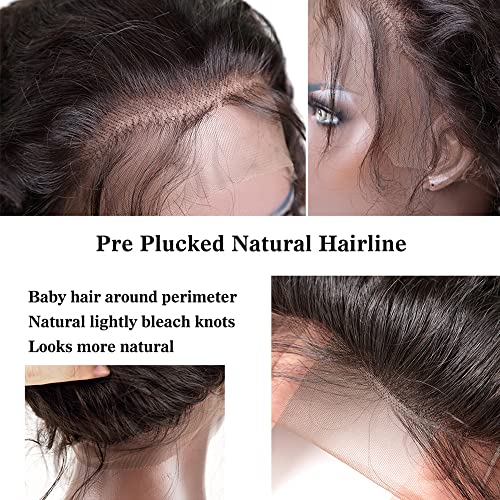 Düz Dantel ön peruk İnsan Saç Ön Koparıp Doğal Saç Çizgisi Ile HD Şeffaf Dantel Ön Peruk 150 % Yoğunluk 10A Brezilyalı Saç
