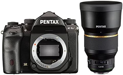 Pentax HD PENTAX-D FA * 85mm f / 1.4 ED SDM AW Lensli Pentax K-1 Mark II DSLR Fotoğraf Makinesi
