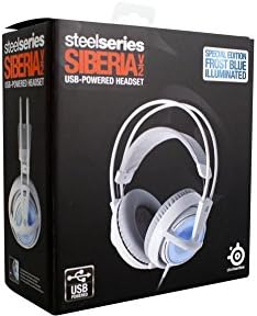 SteelSeries Siberia v2 Dahili USB Ses Kartına Sahip Tam Boyutlu Oyun Kulaklığı (Frost Blue)