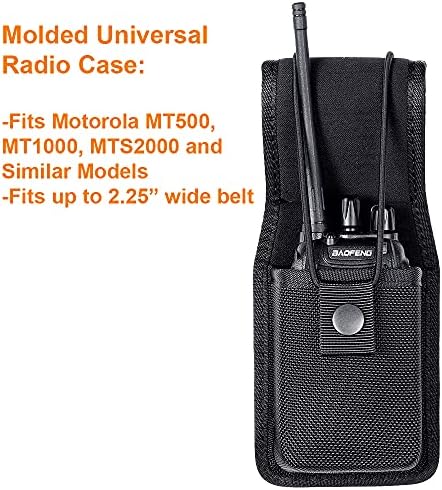 Evrensel Radyo Durumda İki Yönlü Radyo Tutucu Walkie Talkie için Evrensel Kılıfı Naylon Kılıf Aksesuarları Motorola MT500,