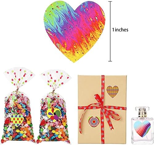 1000 Adet Aşk Kalp Şekilli Etiket Çıkartmaları sevgililer Günü Çıkartmaları Kendinden Yapışkanlı Renkli Dekoratif Etiketler