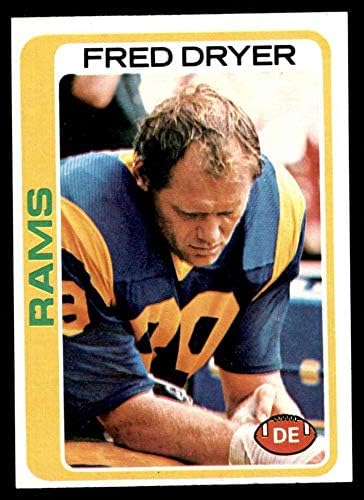 1978 Topps 366 Fred Kurutucu Los Angeles Rams (Futbol Kartı) ESKİ Rams San Diego St