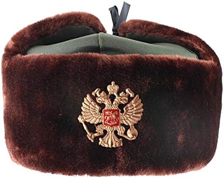 Rus rus kalpağı Şapka Sovyet Askeri Rozeti Rusya Rus Kalpağı Bombacı şapkalar Pilot Trapper Trooper Şapka Kış kış Kulaklığı