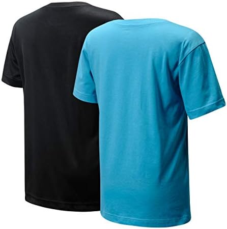 Yeni Denge Erkek T-Shirt-2 Paket Kısa Kollu Aktif Performans Tee (Küçük Çocuk / Büyük Çocuk)