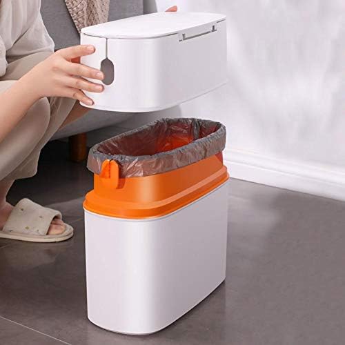 GYZX çöp tenekesi Kapaklı Taşınabilir Otomatik Ambalaj çöp kutusu Mutfak Tuvalet Banyo için