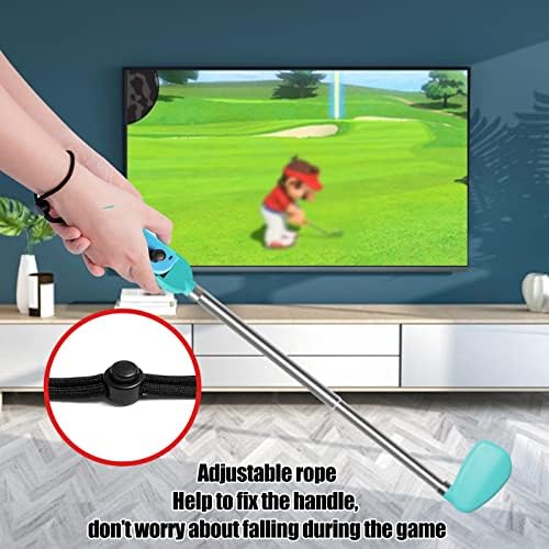 2 Paketi Golf Kulübü için Mario Golf Anahtarı, Golf Oyun Denetleyicisi Aksesuarları için Mario Golf Süper Rush[Bilek Kayışı