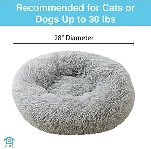 Kediler ve Köpekler için JT PET Çörek Yatağı / Anti Anksiyete Yatıştırıcı Yatak / Yuvalama Yatağı / Ekstra Büyük 26 / Evcil