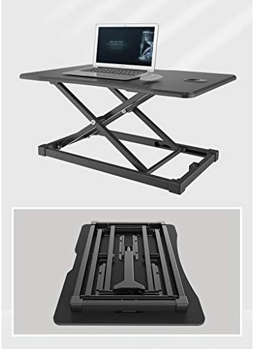 Lap masaları Sit-Stand Masası, Yüksekliği Ayarlanabilir Ayaklı Masa, Sit Stand Dönüştürücü Kaldırma Masası, Dizüstü Bilgisayar