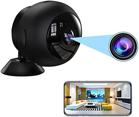 CHENPENG 1080 P Mini Casus Kamera, Kablosuz WiFi Gizli Kamera, Gece Görüş ve Hareket Algılama ile, 600 mAh Taşınabilir Ev Güvenlik