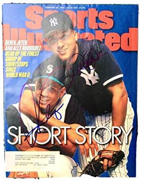 Derek Jeter ve Alex Rodriguez İmzalı (02-24-97) Sports Illustrated Dergisi JSA-İmzalı MLB Dergileri