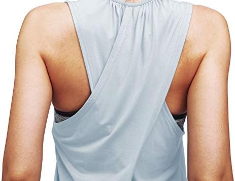 Mippo Egzersiz Tops Kadınlar için Yoga Atletik Gömlek Tank Tops Spor Yaz egzersiz kıyafetleri