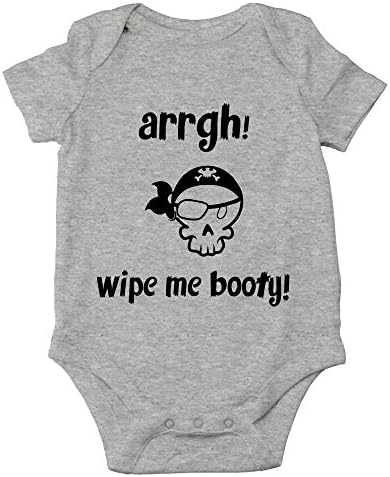 CBT Giyim Arrgh! Sil Kıçımı! - Komik Korsan Tema Değişen Kıyafetler-Sevimli Bebek Tek Parça Bebek Bodysuit