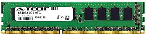 A-Tech 2 GB Yedek HP 684033-001-DDR3 1600 MHz PC3-12800 ECC Tamponsuz UDIMM 1rx8 1.5 v-Tek Sunucu Bellek Ram Sopa (684033-001-ATC)